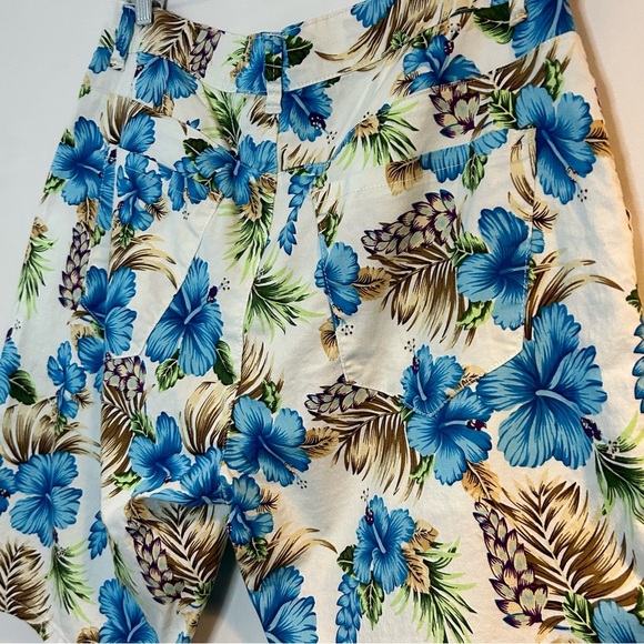 SSLR Men’s Floral Shorts Size 34 - Picture 4 of 5